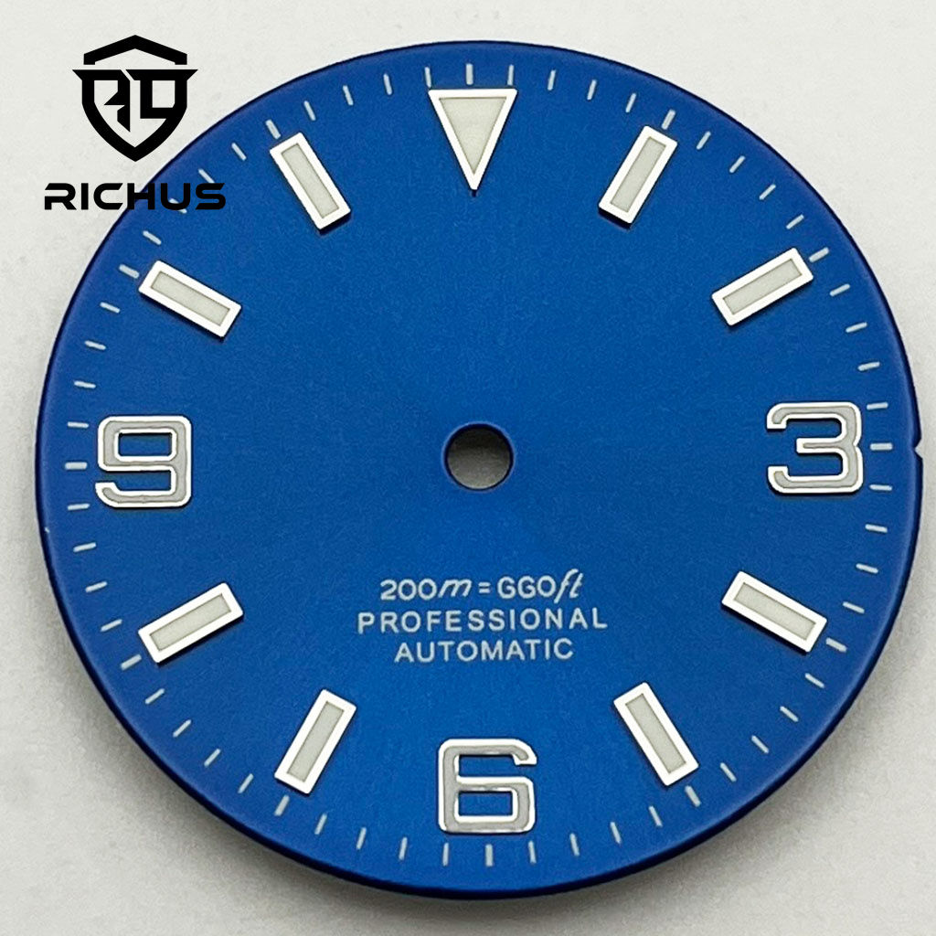 Luminous Dial Face - Циферблат часов RICHUS 29 мм, полированный/матовый
