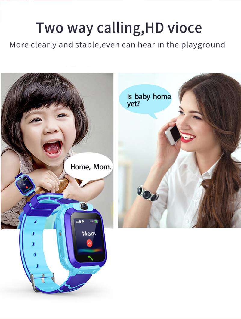 Smartwatch Watches For Kids With Gps - Водонепроницаемые смарт-часы 2026 для детей с