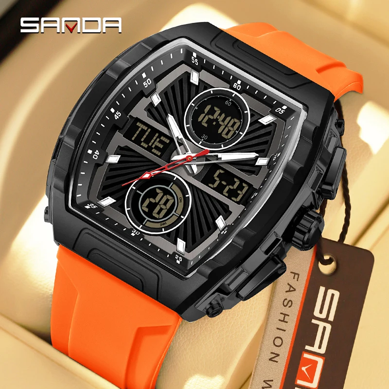 Smartwatch Trending Watches For Men - SANDA новые модные трендовые мужские часы,