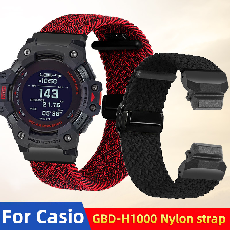 Casio Watches Smartwatch - Эластичный нейлоновый ремешок для часов GBD