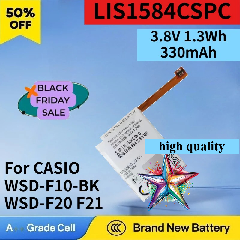 Аккумулятор 3.8V 1.3Wh LIS1584 – обзор и цена Casio Watches Smartwatch