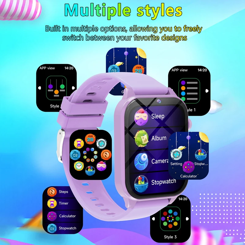Детские игровые умные часы с ф – обзор и цена Smartwatch Watches Kids