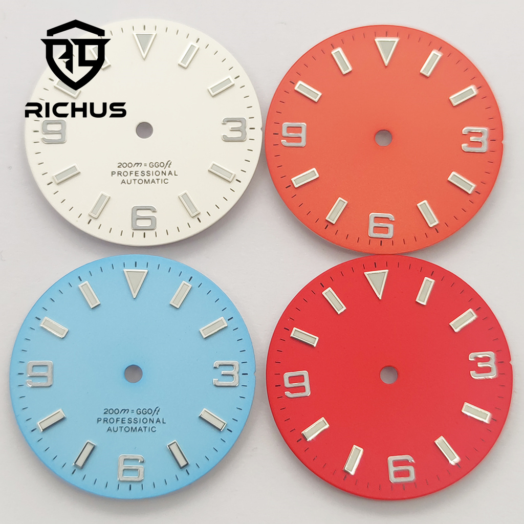 Циферблат часов RICHUS 29 мм,  – обзор и цена Luminous Dial Face