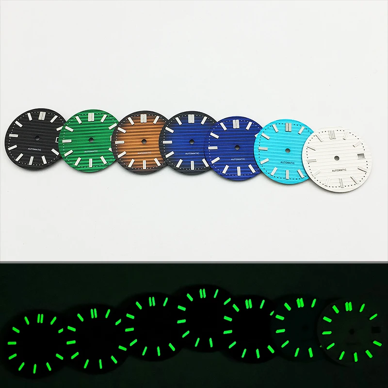 Циферблат для часов NH35, зеле – обзор и цена Luminous Dial Face