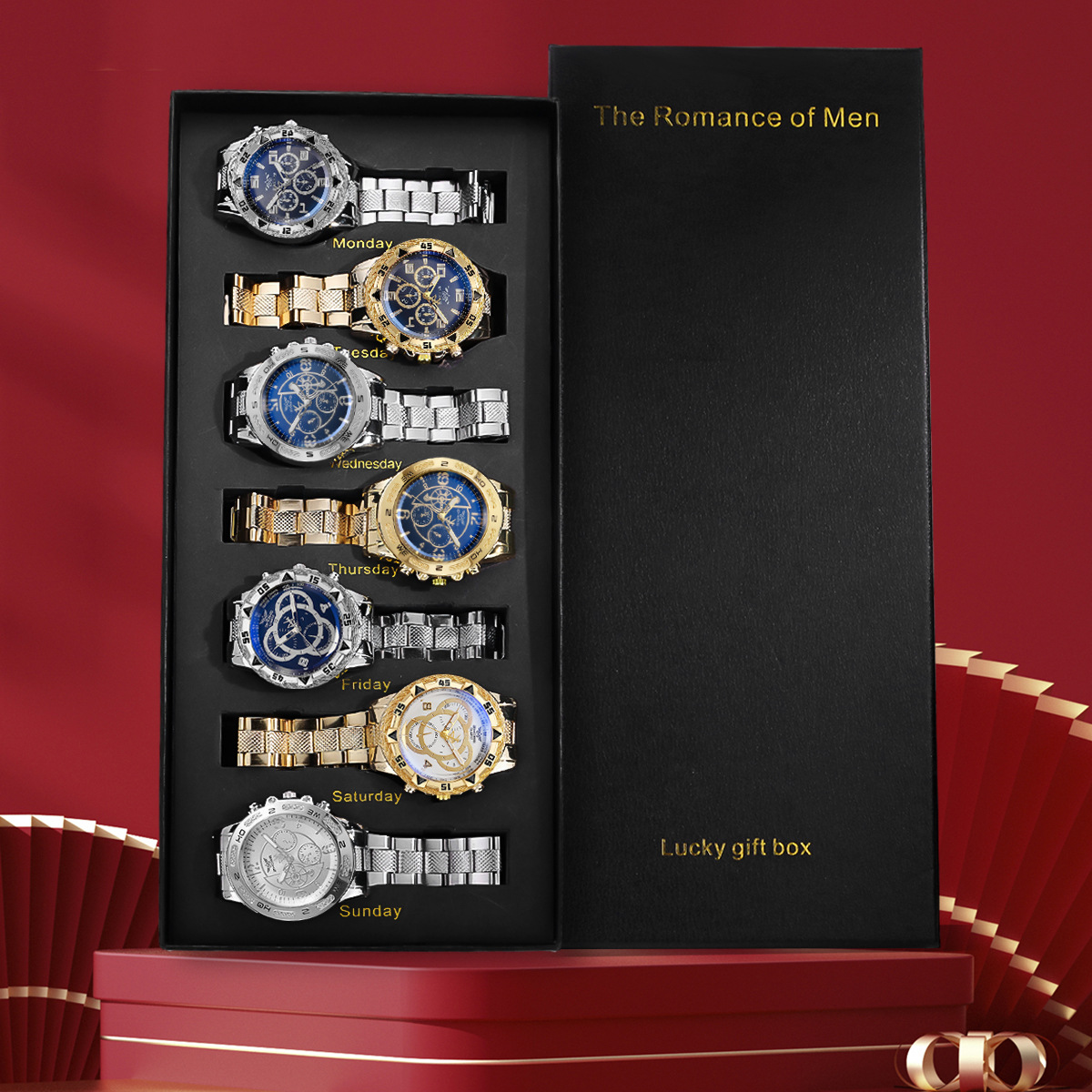 Мужской набор из 7 часов: модн – обзор и цена Smartwatch Trending Watches For Men