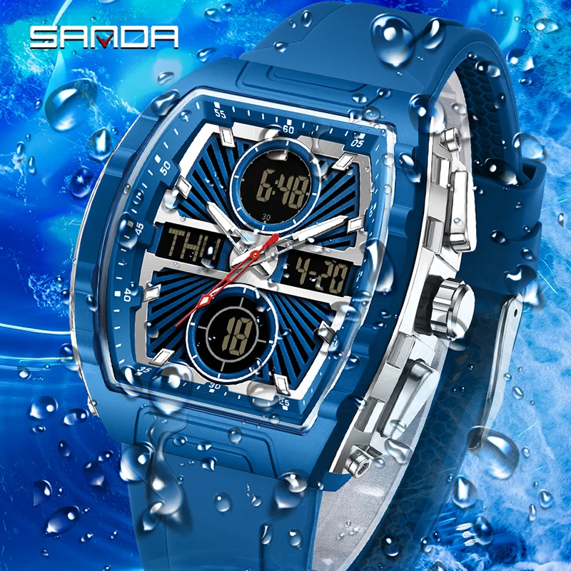 SANDA модные трендовые мужские – обзор и цена Smartwatch Trending Watches For Men