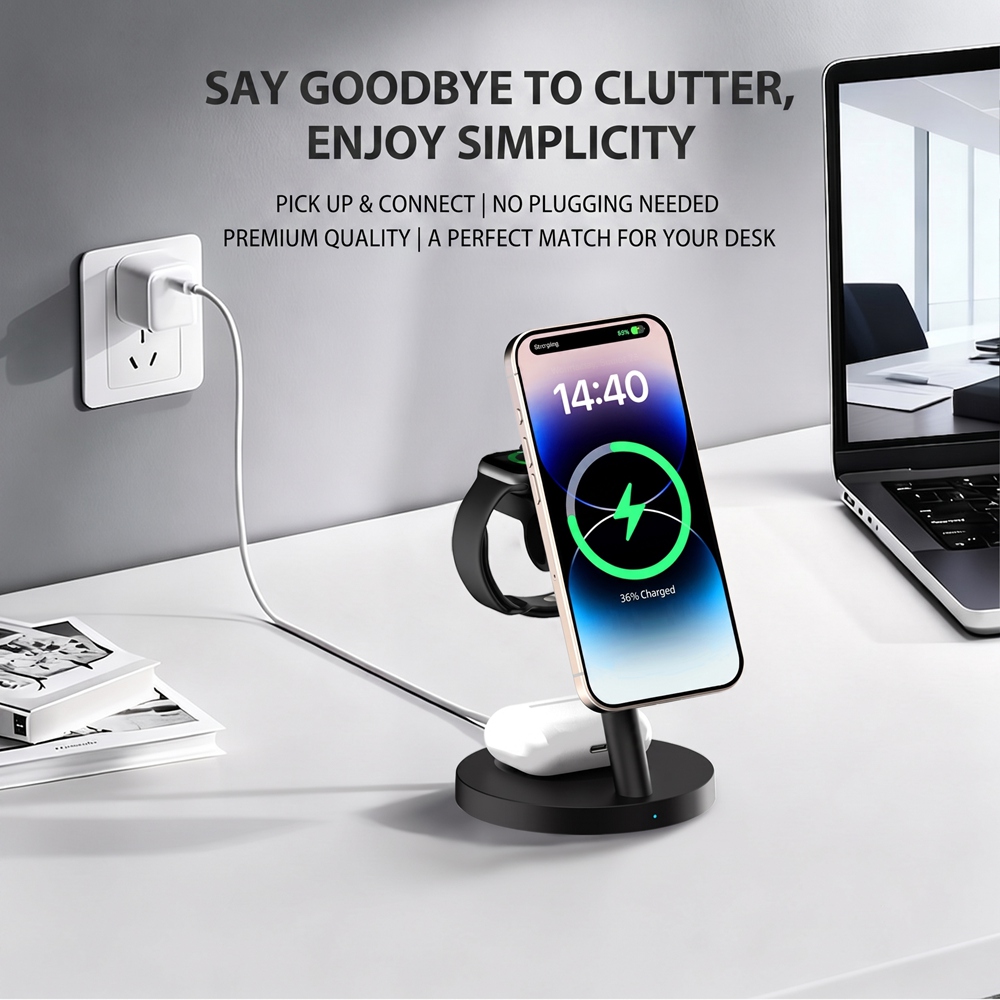 Магнитная беспроводная зарядна – обзор и цена Watch Charging Dock