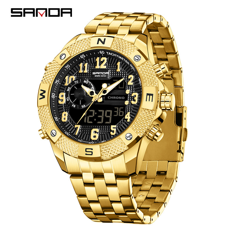 Электронные часы SANDA: молоде – обзор и цена Smartwatch Trending Watches For Men