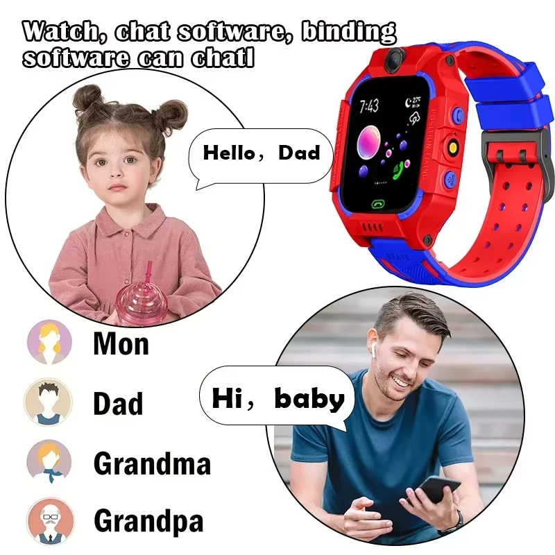Детские смарт-часы Lenov 5G с  – обзор и цена Smartwatch Watches Kids
