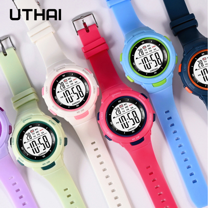 Детские часы UTHAI, спортивные – обзор и цена Smartwatch Watches Kids